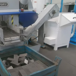 Applicazione su centro di taglio